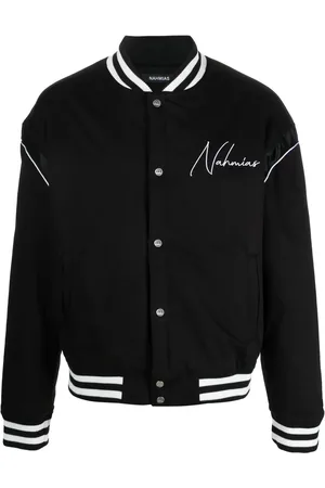 Nahmias Graphic-print bomber jacket