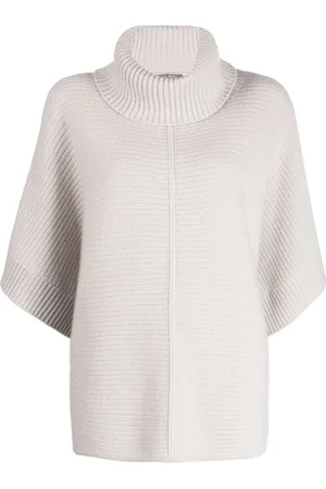 N.PEAL Roll-neck cashmere jumper