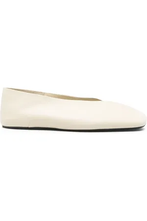Jil Sander Leather ballerina shoes