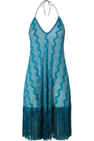 Missoni Zigzag-pattern midi dress