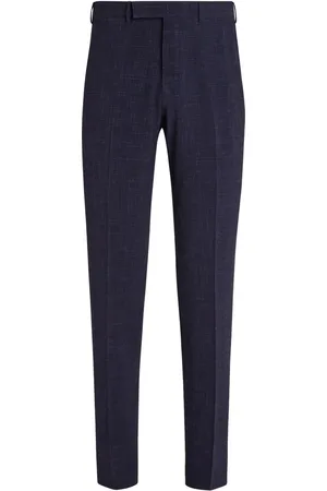 Ermenegildo Zegna Trofeo seersucker trousers