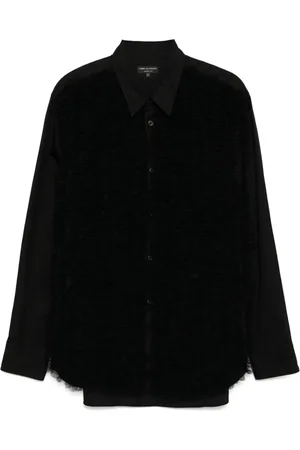 Comme des Garçons Pompom detailing shirt