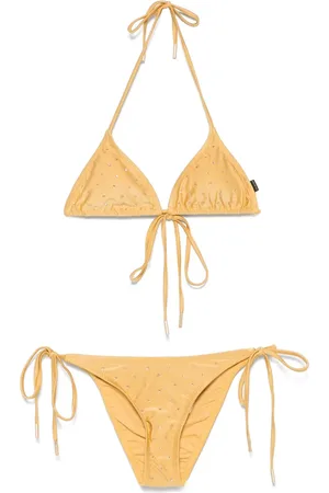 Goldbergh Crystal-embellished bikini set