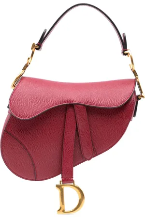 Dior 2019 Mini Grained Calfskin Saddle satchel