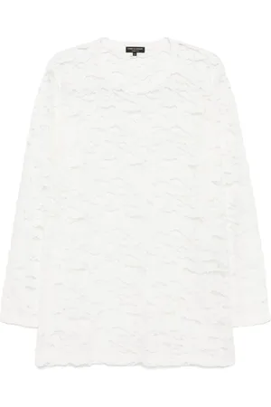 Comme des Garçons Lace embroidery t-shirt