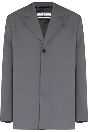 OFF-WHITE Crease single-breasted blazer