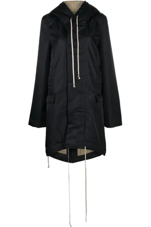 Rick Owens Luxor fishtail parka coat