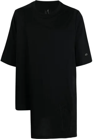 Rick Owens Asymmetric short-sleeved T-shirt