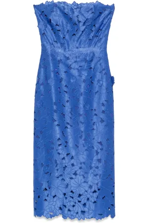 Costarellos Satin midi dress
