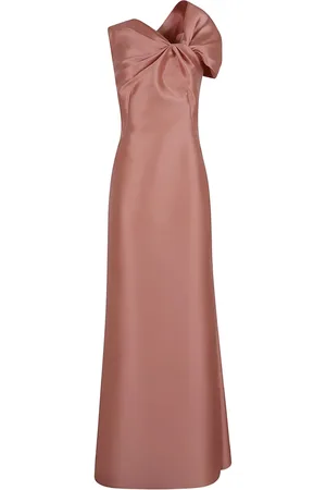 Alberta Ferretti Asymmetric-shoulder gown