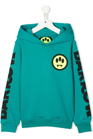 BARROW Logo-print pullover hoodie