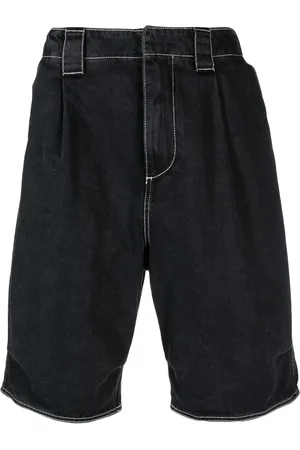 SUNNEI Knee-length denim bermuda shorts