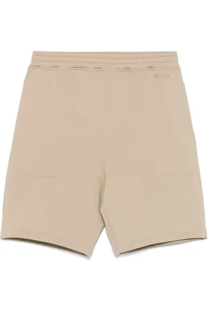 Ermenegildo Zegna Logo-embroidered track shorts