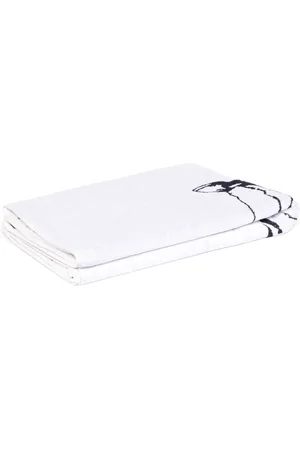 C.P. Company Logo-jacquard beach towel