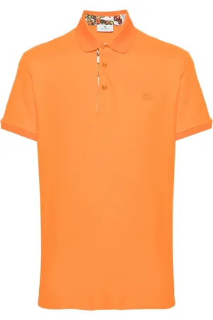 Etro Pegaso-embroidered polo shirt