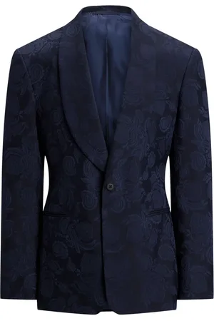Ralph Lauren Floral-jacquard blazer