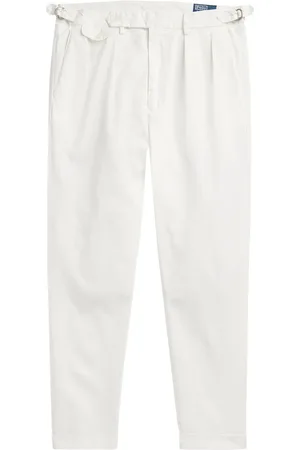 Ralph Lauren Pleat-detail cotton trousers