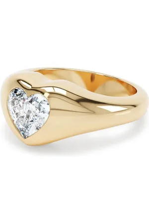 LOEV 14kt recycled yellow Curve diamond ring