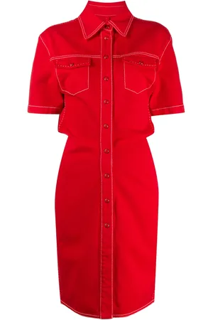 OFF-WHITE Denim shirt dress