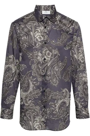 Etro Paisley-print cotton shirt