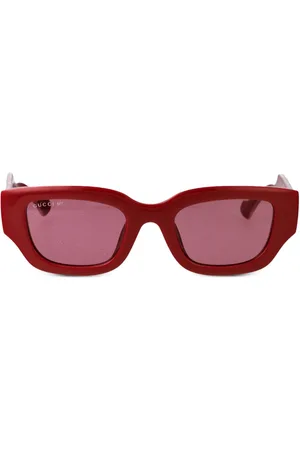 Gucci GG rectangle-frame sunglasses