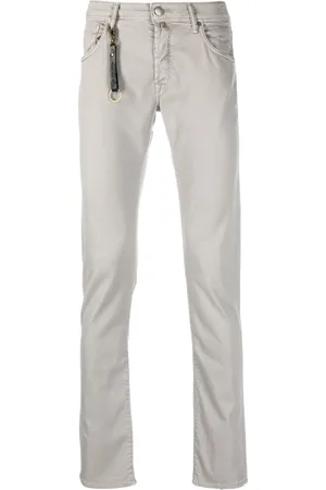 Incotex Low-rise slim-cut trousers