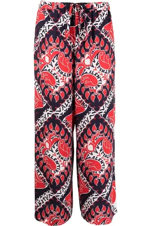 VALENTINO GARAVANI Archive Manifesto-print trousers