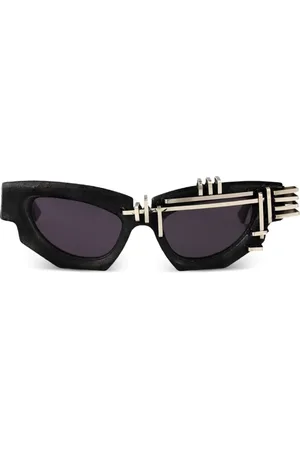 KUBORAUM Metallic-appliqué sunglasses