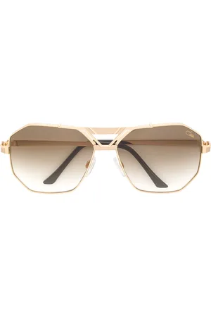 Cazal Angular pilot-frame sunglasses