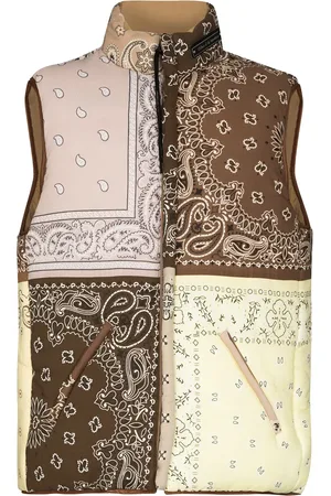 Children Of The Discordance Reversible bandana print gilet