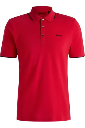 HUGO BOSS Logo-print polo shirt