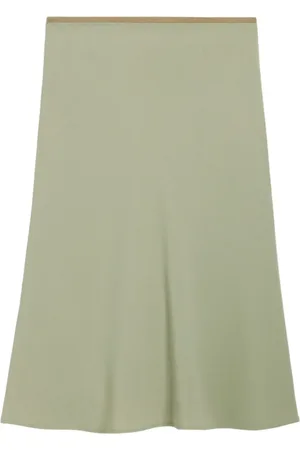 Ami Crepe midi skirt