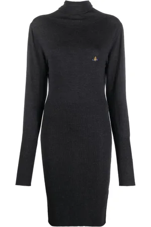 Vivienne Westwood Bea orb-embroidered knitted dress