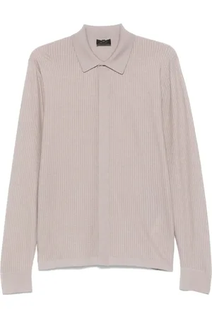BRIONI Ribbed-knit shirt
