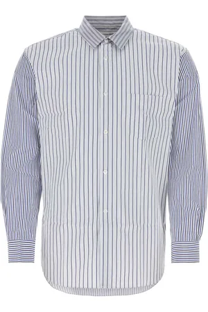 Comme des Garçons Striped poplin shirt