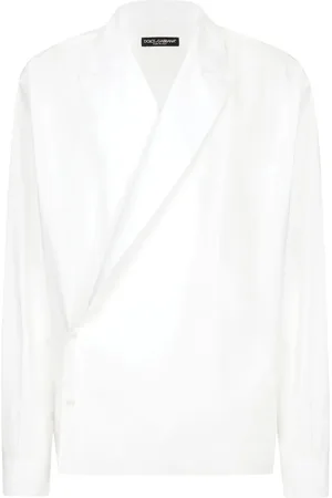 Dolce & Gabbana Cotton wrap shirt