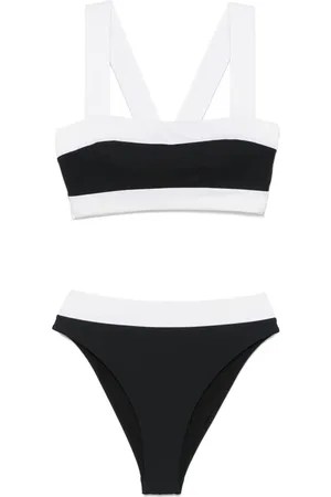 Goldbergh Contrasting-trim bikini set