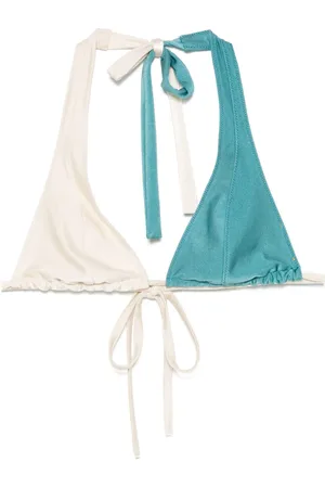FORTE FORTE Bi-colour bikini top