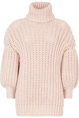 Fendi Roll neck chunky knit jumper