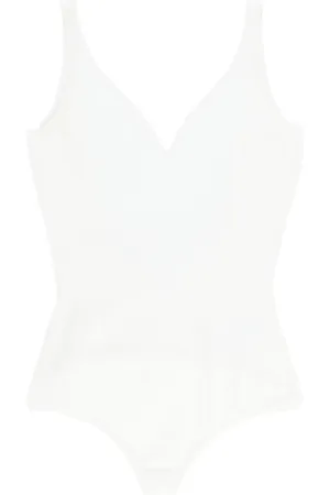 Alexander McQueen V-neck low-back bodysuit