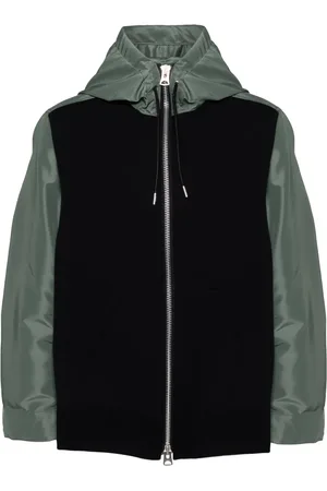 SACAI Panelled hoodie