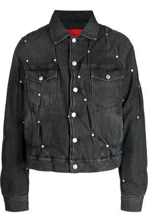 Kusikohc Studded denim jacket