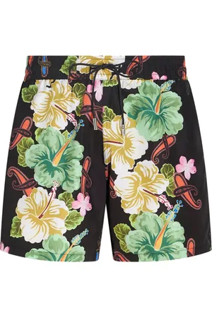 Etro Floral-print swim shorts