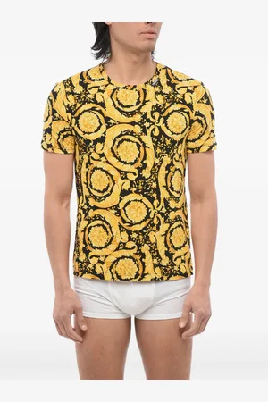 VERSACE Baroque-print T-shirt