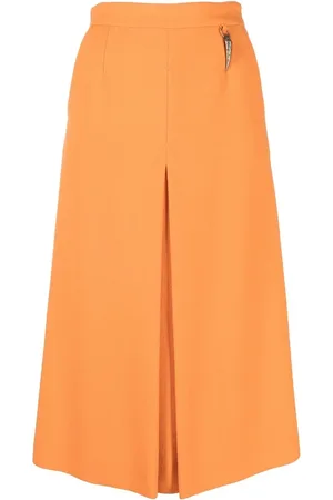 Roberto Cavalli Wool A-line skirt