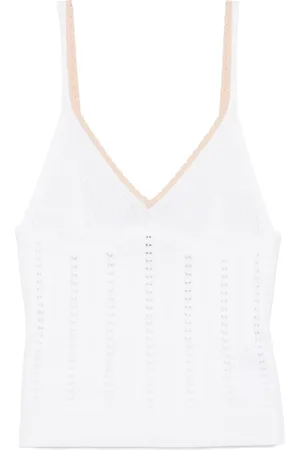 BLUMARINE Knitted tank top