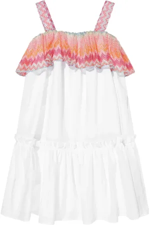 Missoni Chevron-detail dress