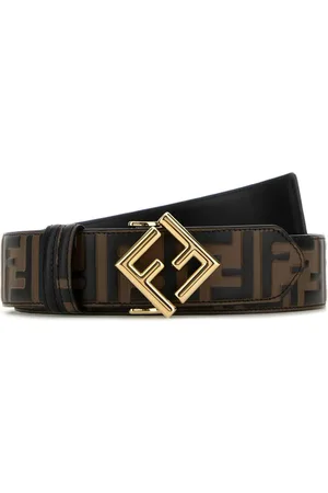 Fendi FF Diamonds reversible belt