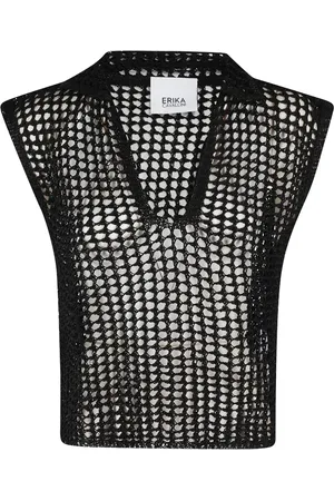 ERIKA CAVALLINI V-neck vest