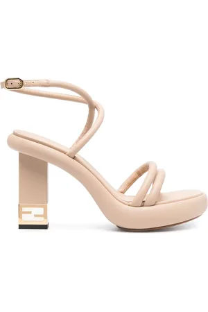 Fendi Baguette leather sandals